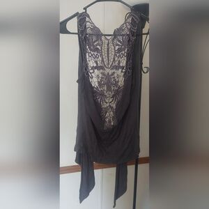 Body Central Large Gray Cardigan